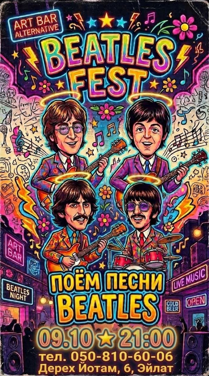 Вечер памяти Beatles