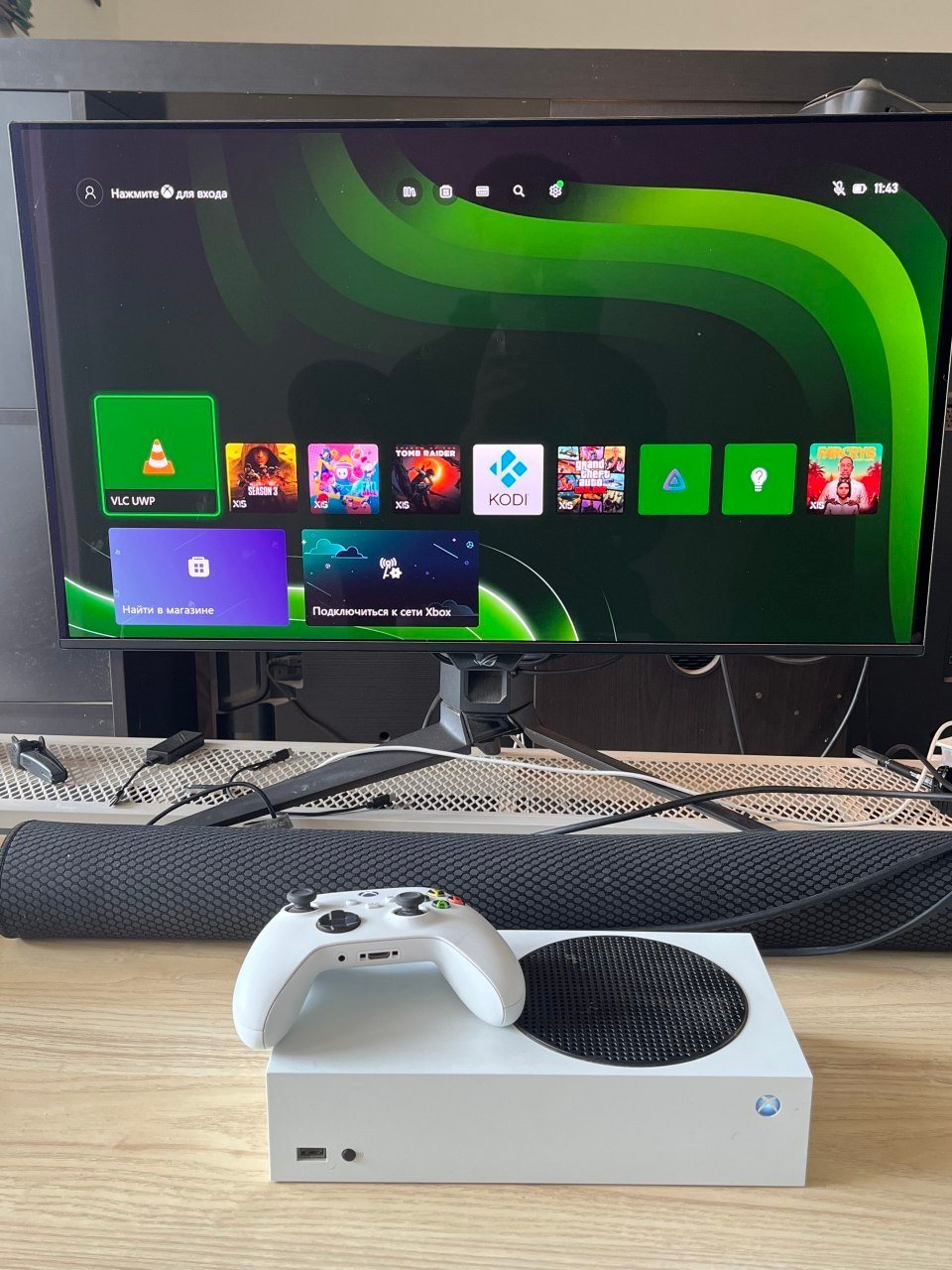 Xbox Series S 512 ГБ с картой памяти 1 ТБ