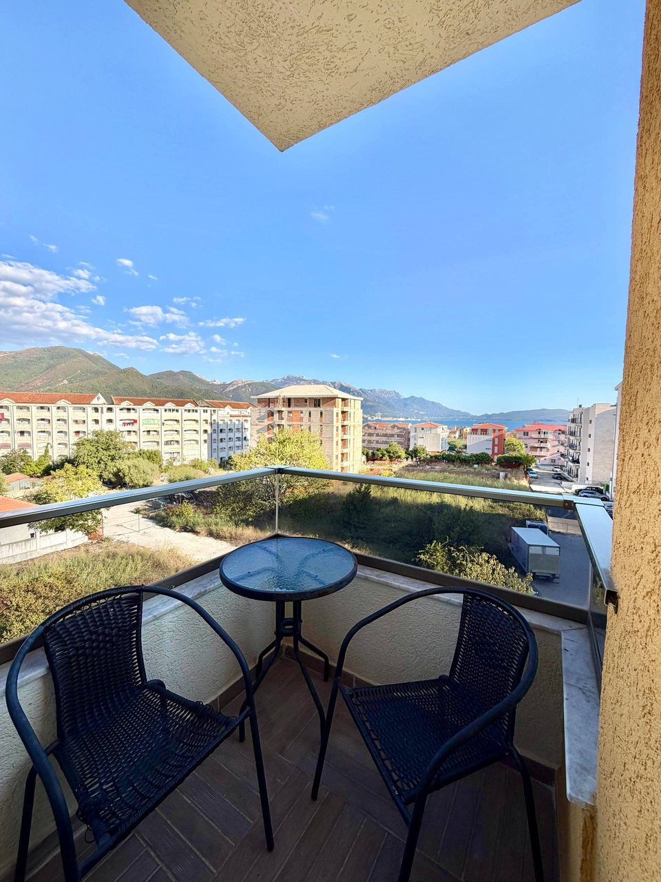 Квартира с 1 спальней, 40 м², вид на море