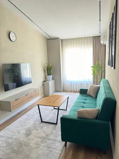 2-комнатная квартира-студия, 55 м²