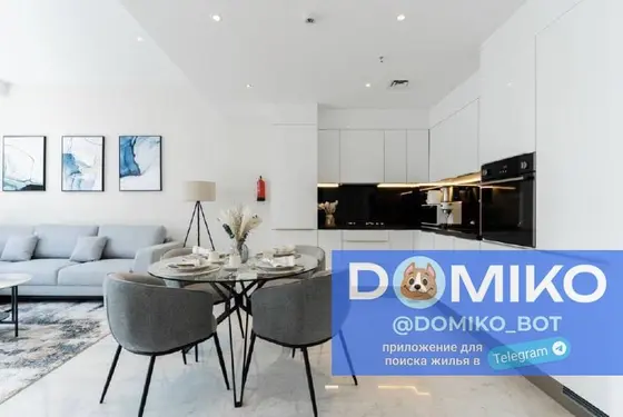 Квартира 1+1, 60 м², с балконом
