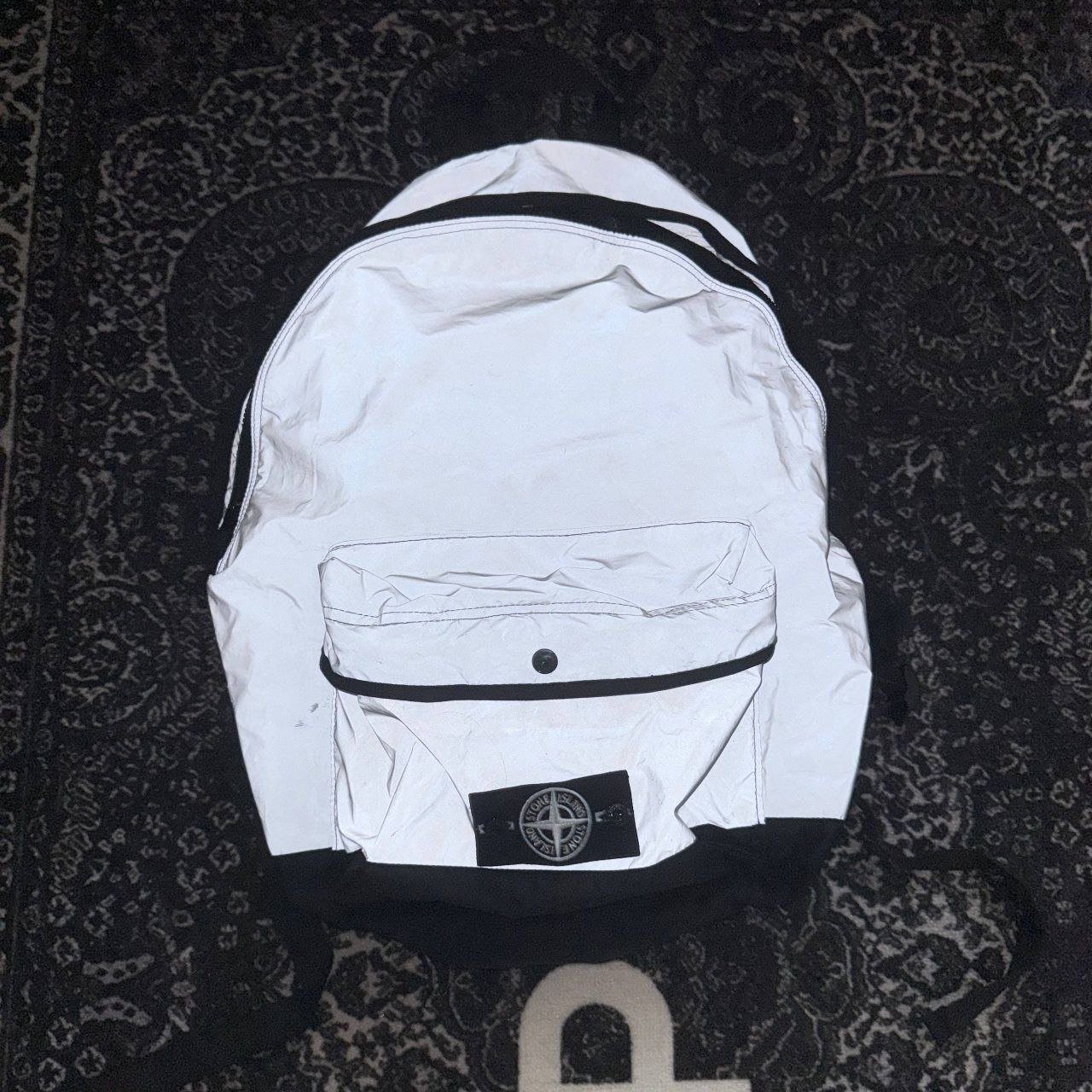 Рюкзак Stone Island Reflective, белый