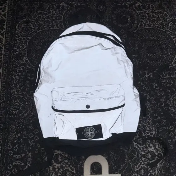 Рюкзак Stone Island Reflective, белый