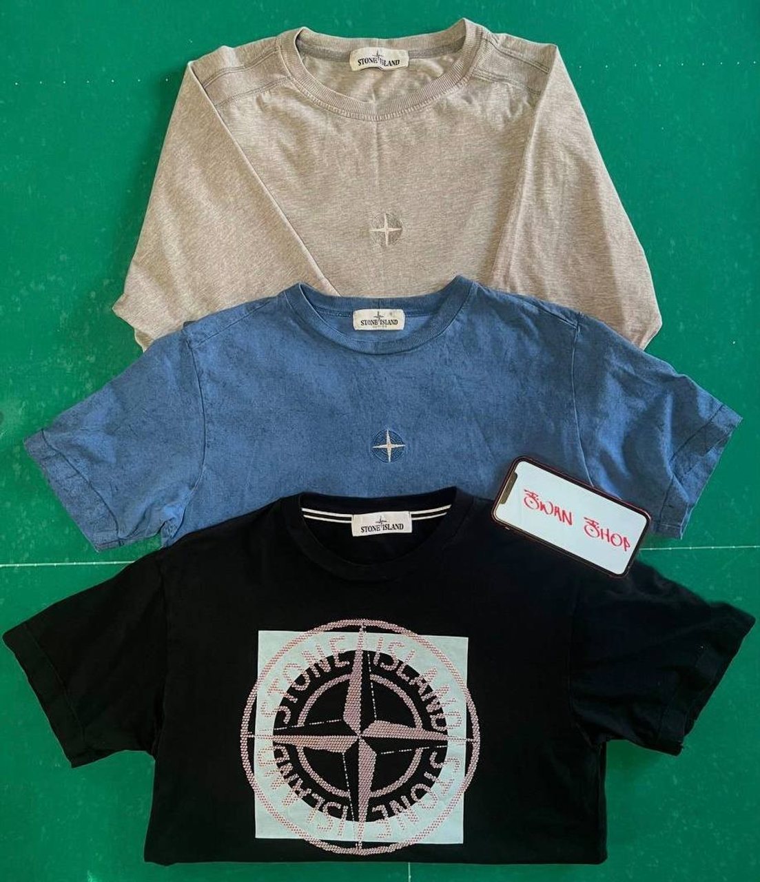 Футболки Stone Island, 3 шт.