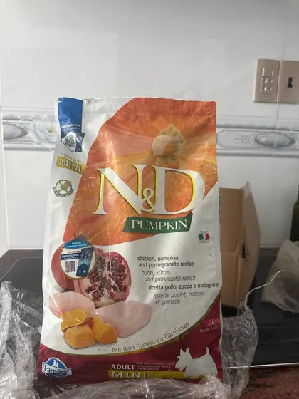 Farmina N&D Pumpkin, корм для собак Mini