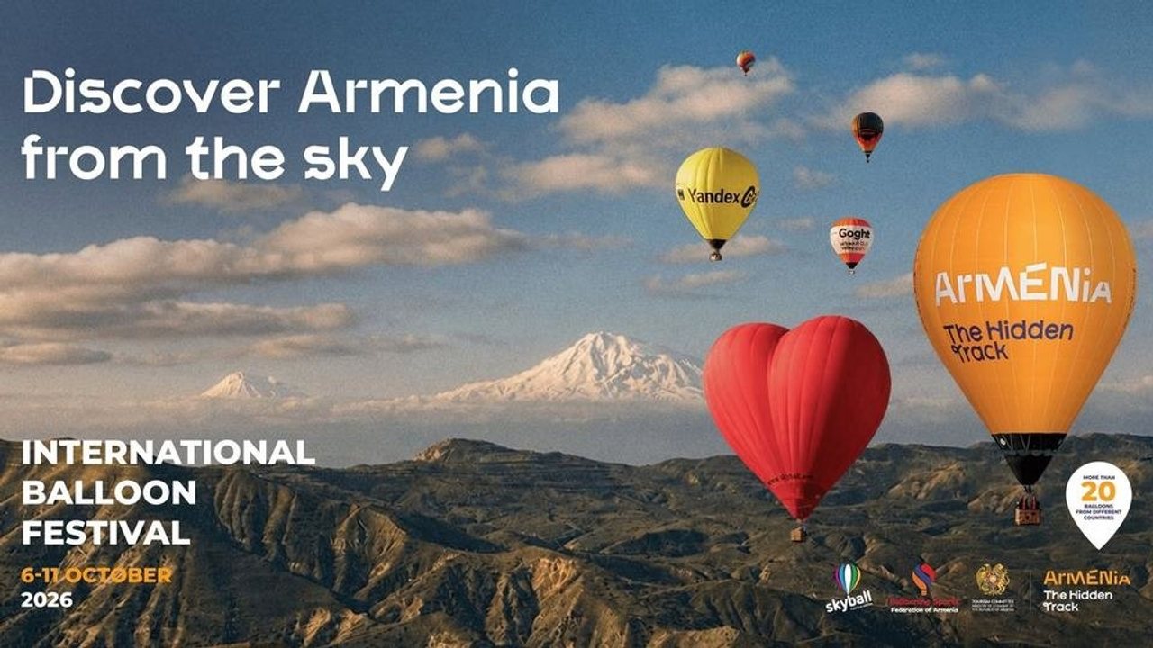 Небо Армении украсят два десятка воздушных шаров